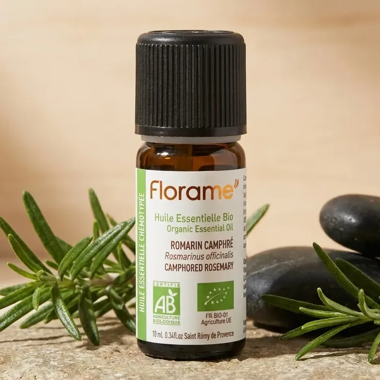 Huile essentielle de Romarin à Camphre Bio - 10 ml - Florame