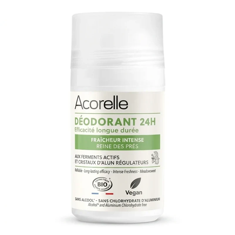 Déodorant Roll-On 24h Fraîcheur Intense Bio - 50ml - Acorelle
