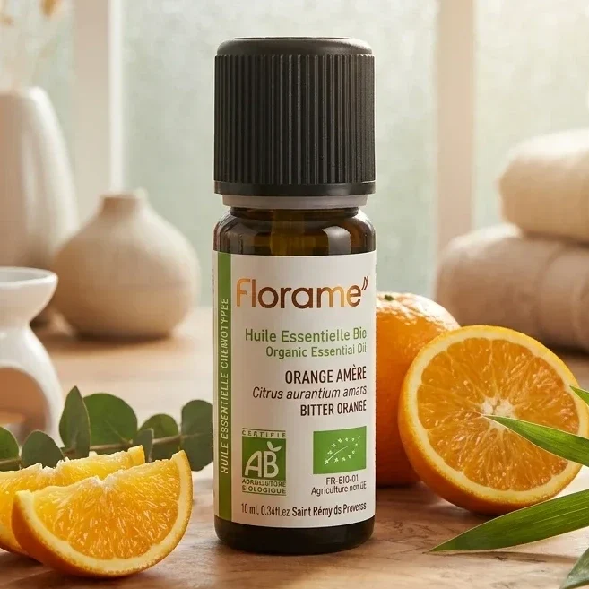 Huile Essentielle d’Orange Amère Bio - 10 ml - Florame