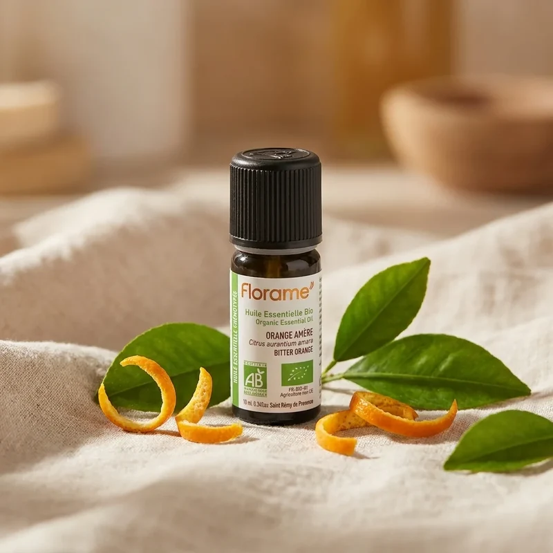 Huile Essentielle d’Orange Amère Bio - 10 ml - Florame