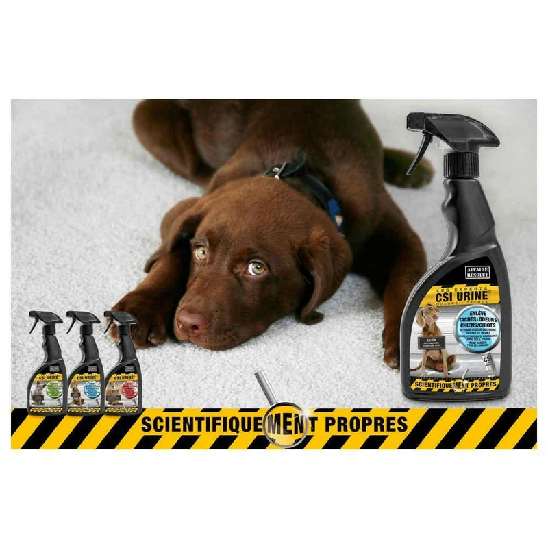 Nettoyant CSI Urine Spray – Chien & Chiot 💥 -30%