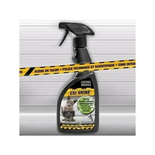 Nettoyant CSI Urine Spray - Nettoyant Enzymatique Chat et Chaton