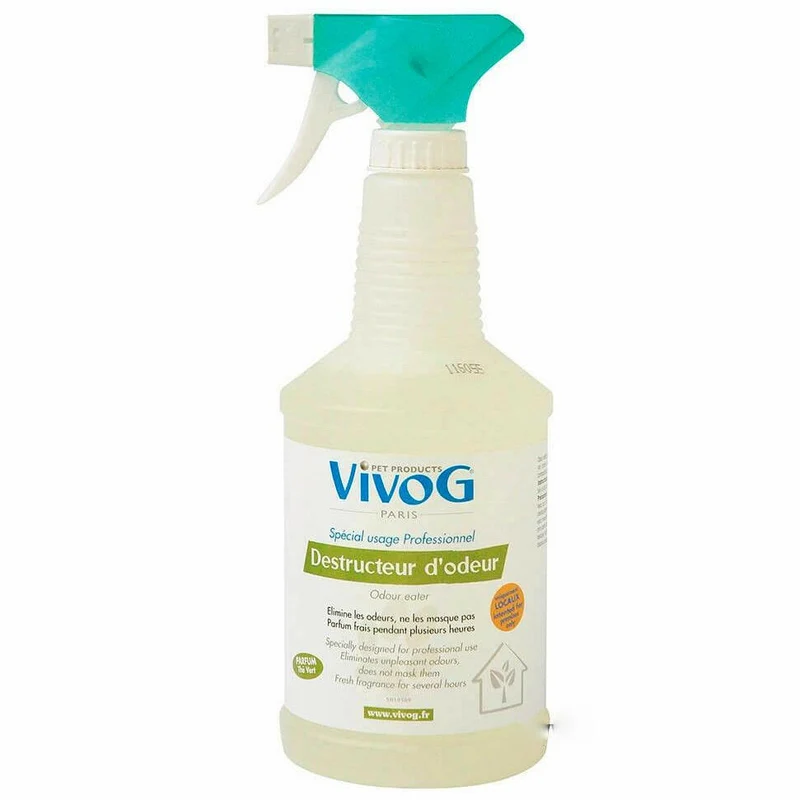 Destructeur d'odeurs D'animaux - thé vert - 750ml - Vivog