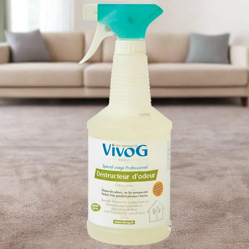 Destructeur d'odeurs D'animaux - thé vert - 750ml - Vivog
