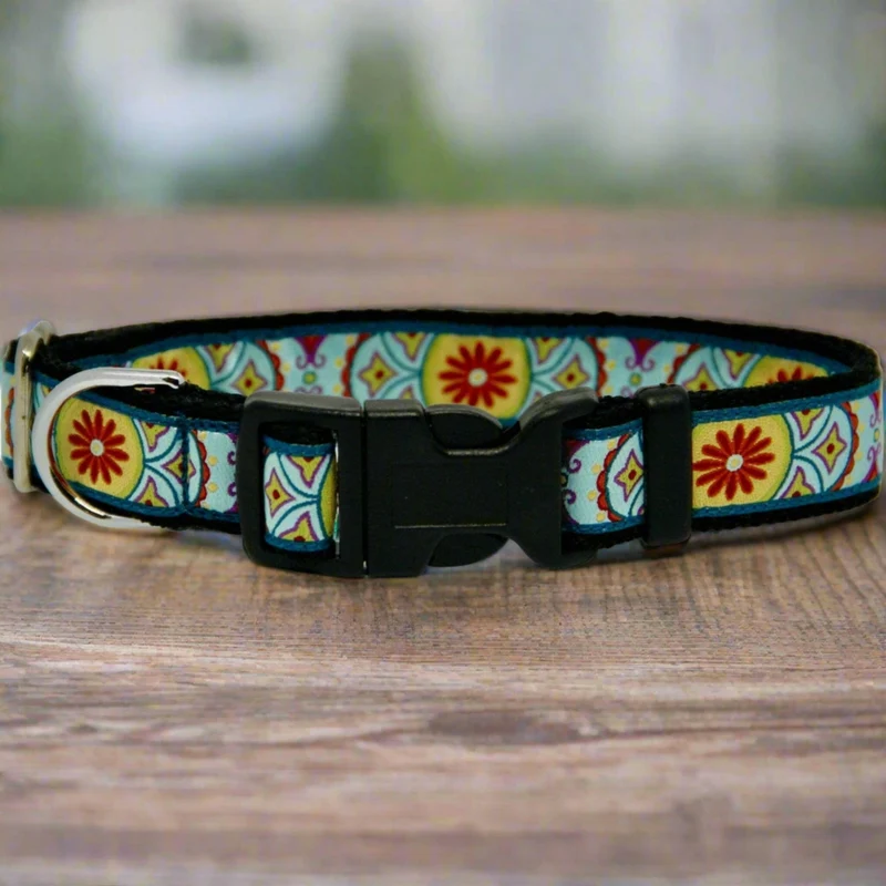 Collier pour Chien 'Fleurs'
