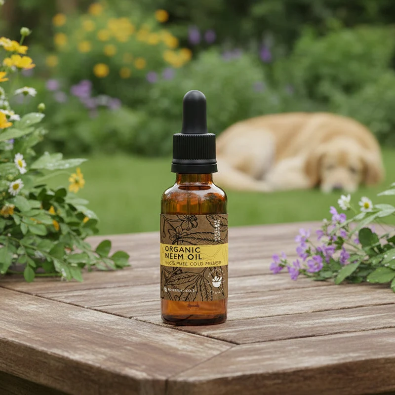 Huile de Neem Bio 100% Pure & Pressée à Froid