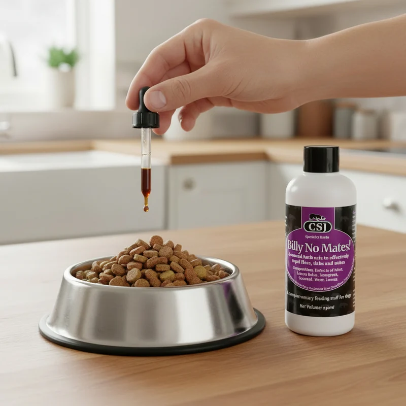 Anti-tiques & puces 100% naturel pour chien et chat – Billy No Mates liquide