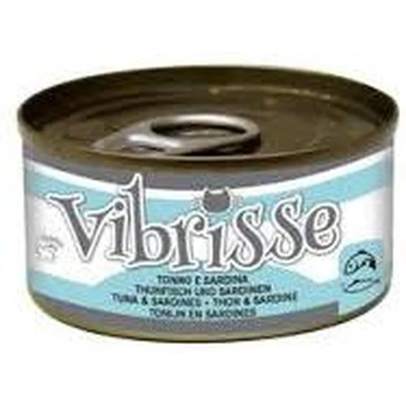 vibrisse chat thon et sardine 70gr