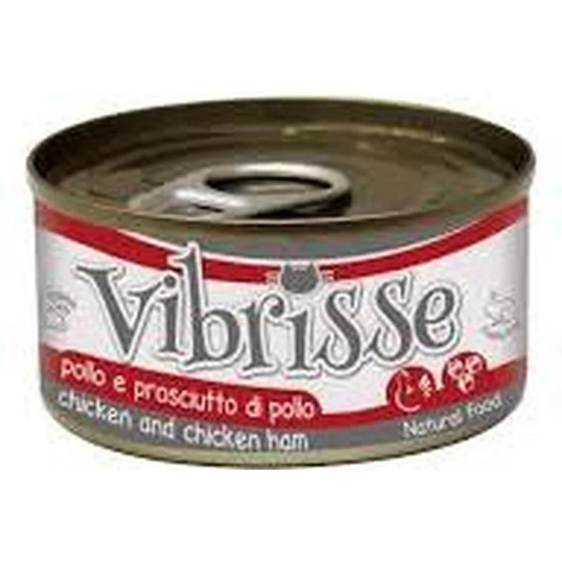 vibrisse chat jambon de poulet 70gr