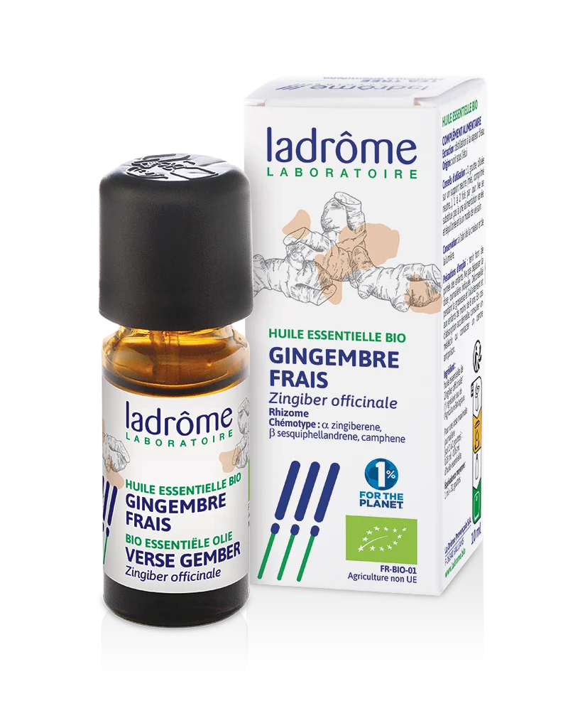 Gingembre frais - Huile essentielle bio