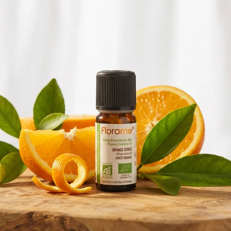 Huile Essentielle Orange Douce Bio - 10ml - Florame