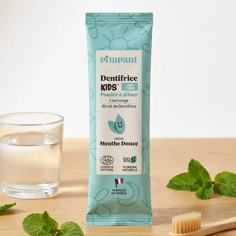 Kit Découverte Dentifrice Kids - Menthe Douce - Pimpant
