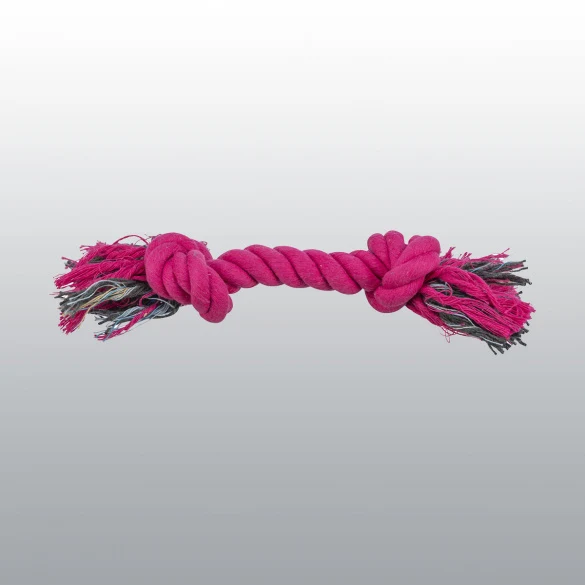 Os en corde avec noeuds