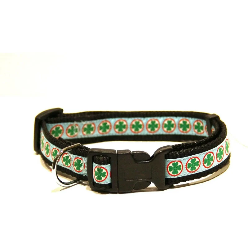 Collier pour Chien 'trèfle à quatre feuilles'