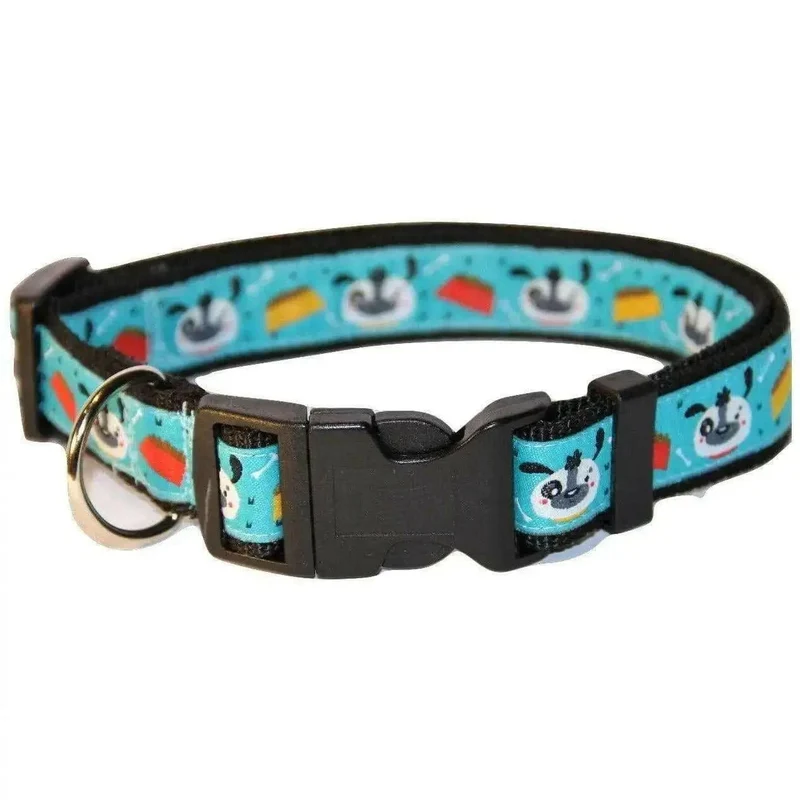 Collier pour Chien 'toutou bleu'