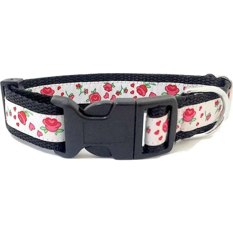 Collier pour chien 'rose'