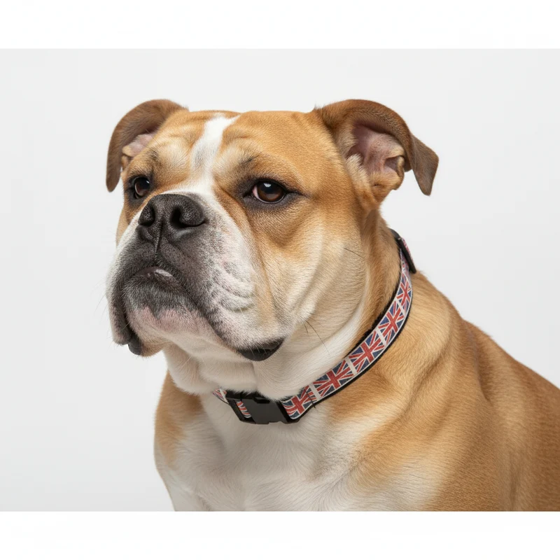 Collier pour Chien XL 'Drapeau du Royaume Uni '