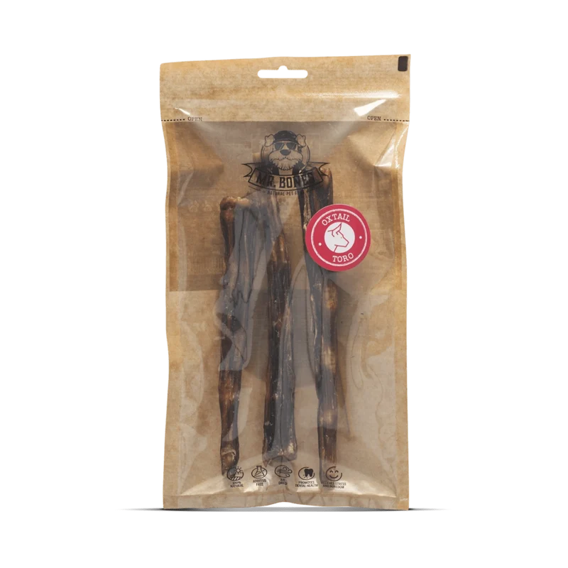 Queue de Bœuf pour Chien – Snack Dentaire 100 % Naturel – Mr Bones