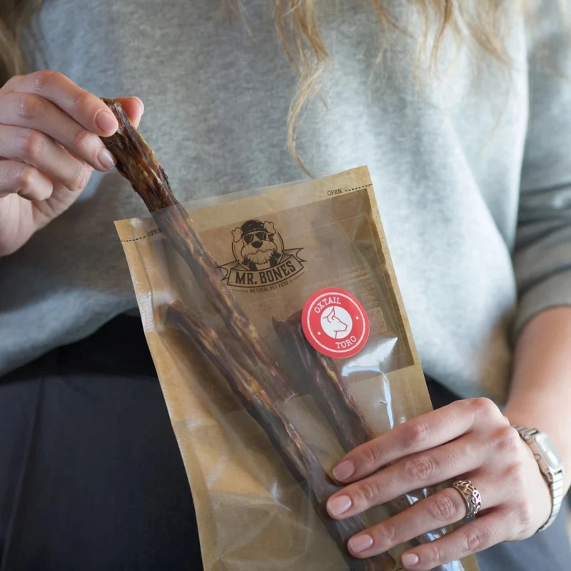 Queue de Bœuf pour Chien – Snack Dentaire 100 % Naturel – Mr Bones