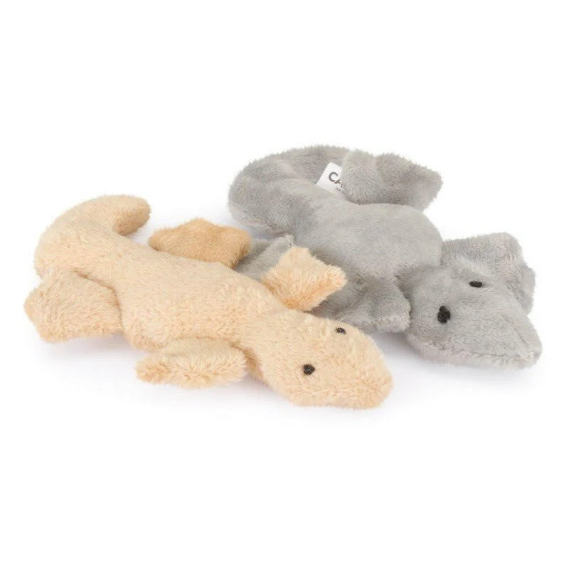 Jouet pour chat Peluche lézard Gecko