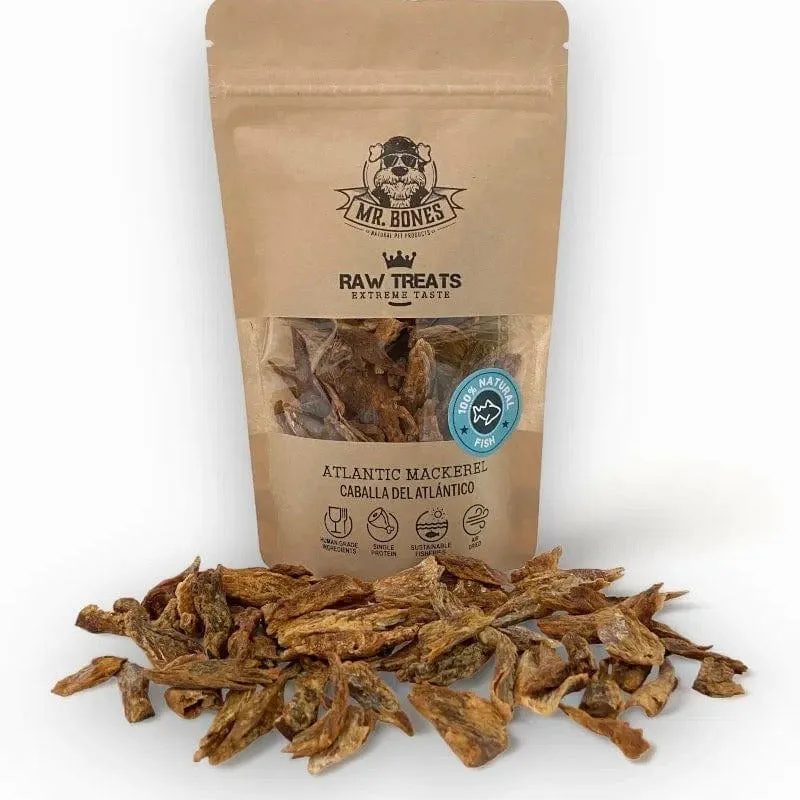Friandises au Maquereau de l’Atlantique pour Chien et Chat – Mr Bones