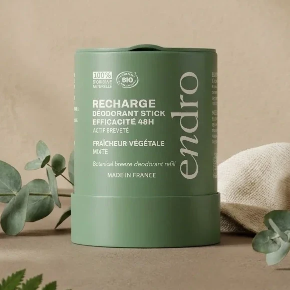 Recharge Déodorant Stick - Fraîcheur Végétale - Endro