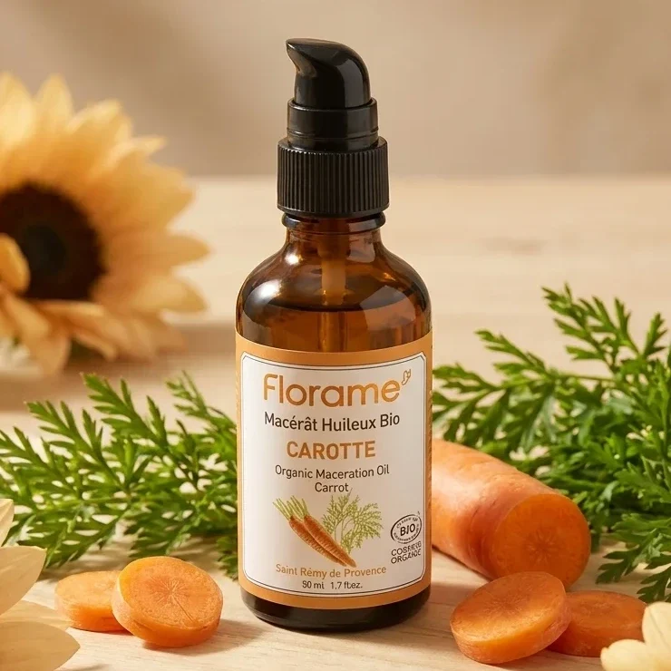 Macérât Huileux de Carotte Bio - 50 ml - Florame