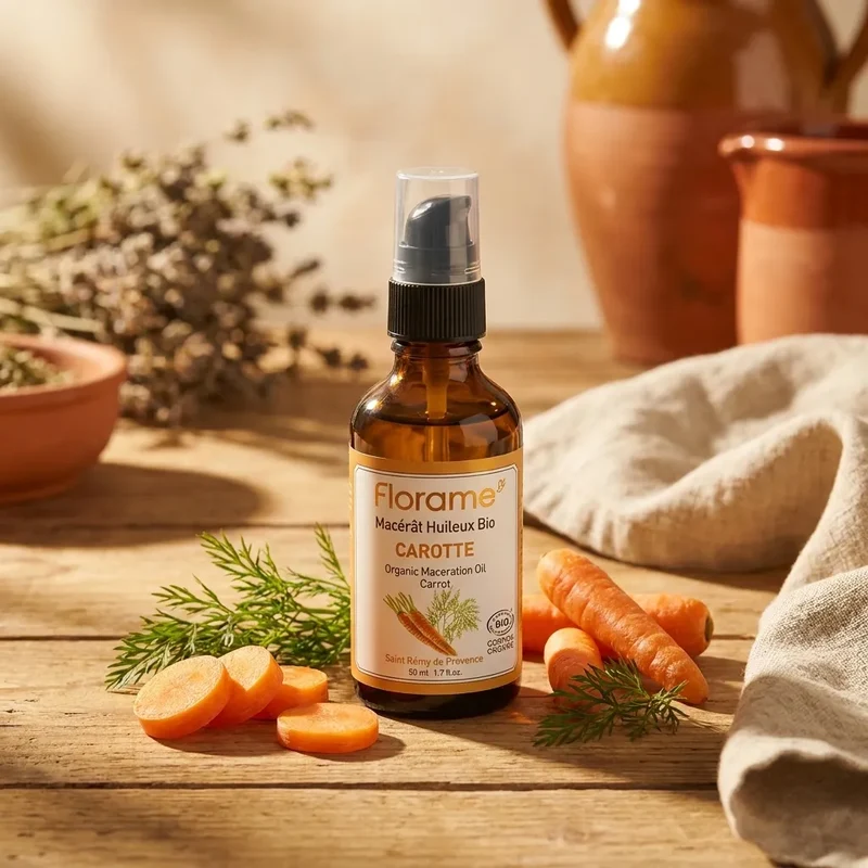 Macérât Huileux de Carotte Bio - 50 ml - Florame