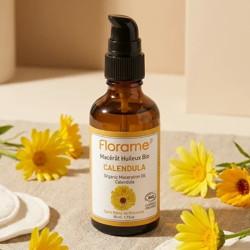 Macérât Huileux de Calendula Bio - 50 ml - Florame