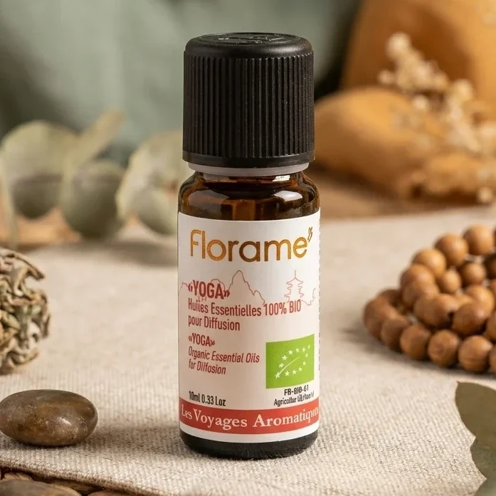 Huiles Essentielles à diffuser - Yoga Bio - 10 ml - Florame