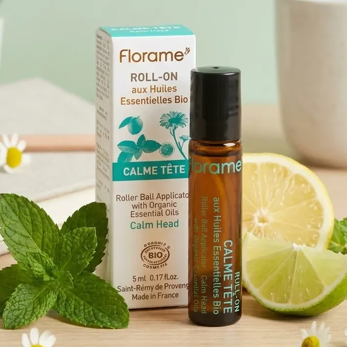 Roll-on Calme Tête Bio - 5 ml - Florame