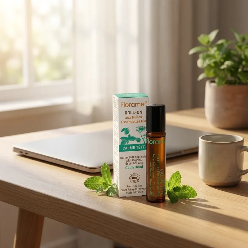 Roll-on Calme Tête Bio - 5 ml - Florame