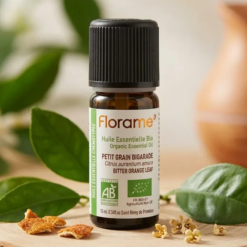 Huile essentielle de Petit Grain Bigarade Bio - 10 ml - Florame