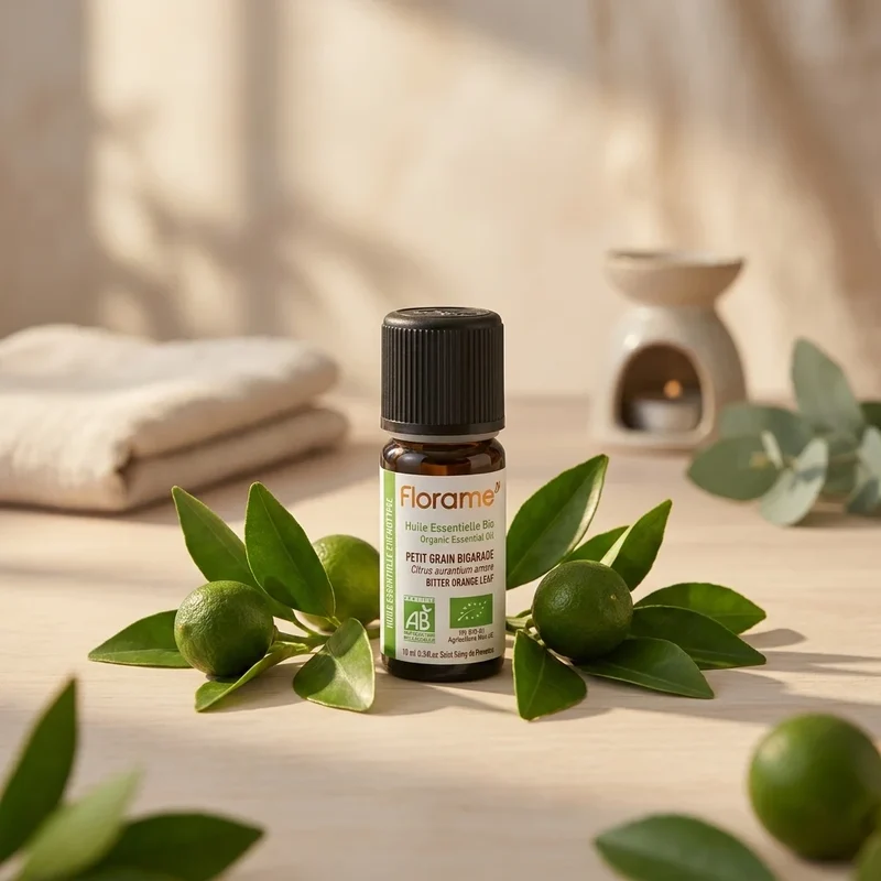 Huile essentielle de Petit Grain Bigarade Bio - 10 ml - Florame