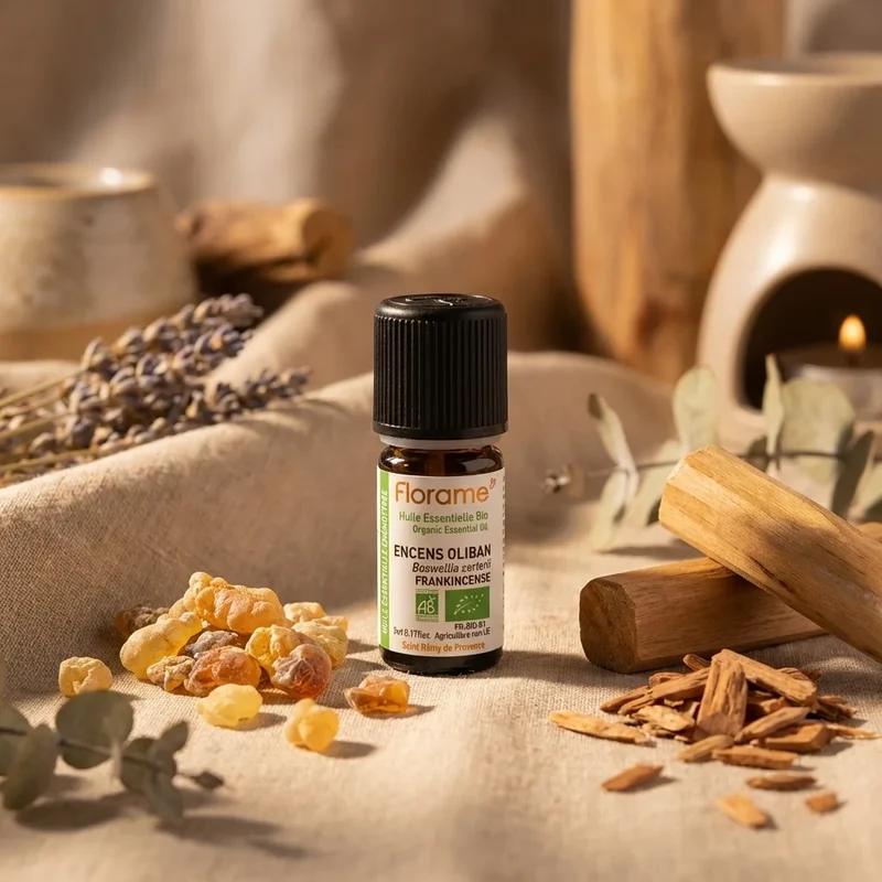 Huile Essentielle Encens Oliban Bio - 5 ml - Florame