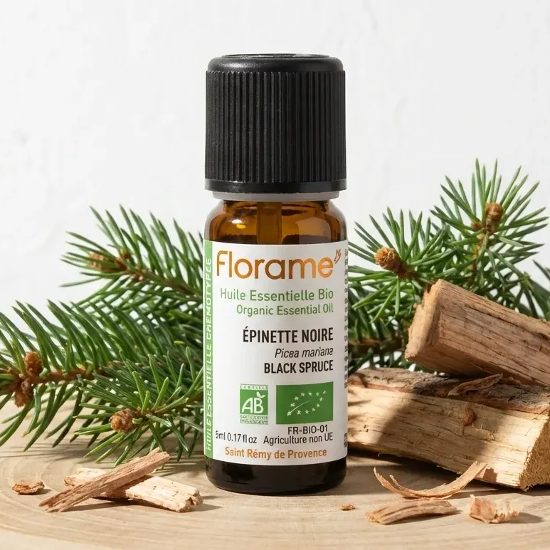 Huile Essentielle d’Épinette noire Bio - 5 ml - Florame