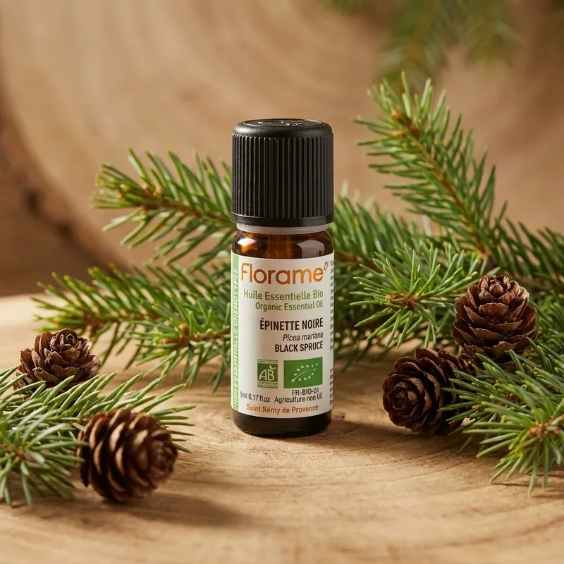 Huile Essentielle d’Épinette noire Bio - 5 ml - Florame