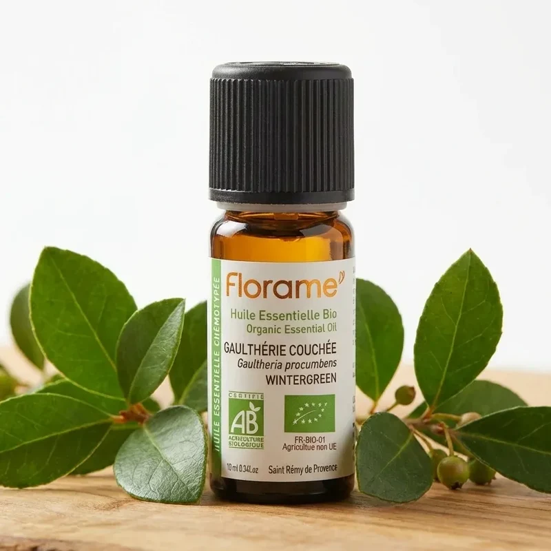 Huile Essentielle de Gaulthérie couchée Bio -10 ml - Florame