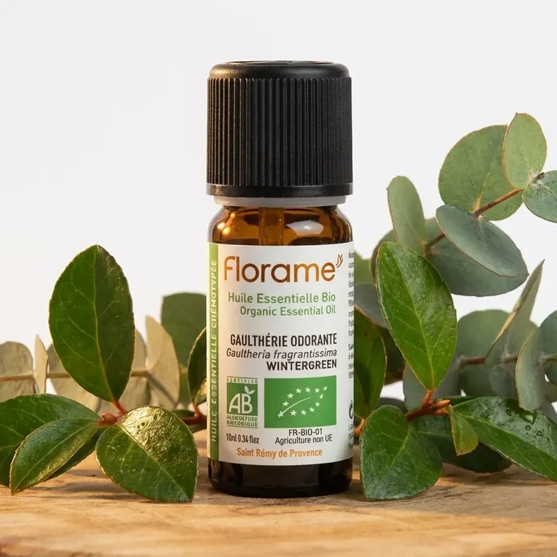 Huile Essentielle de Gaulthérie odorante Bio -10 ml - Florame