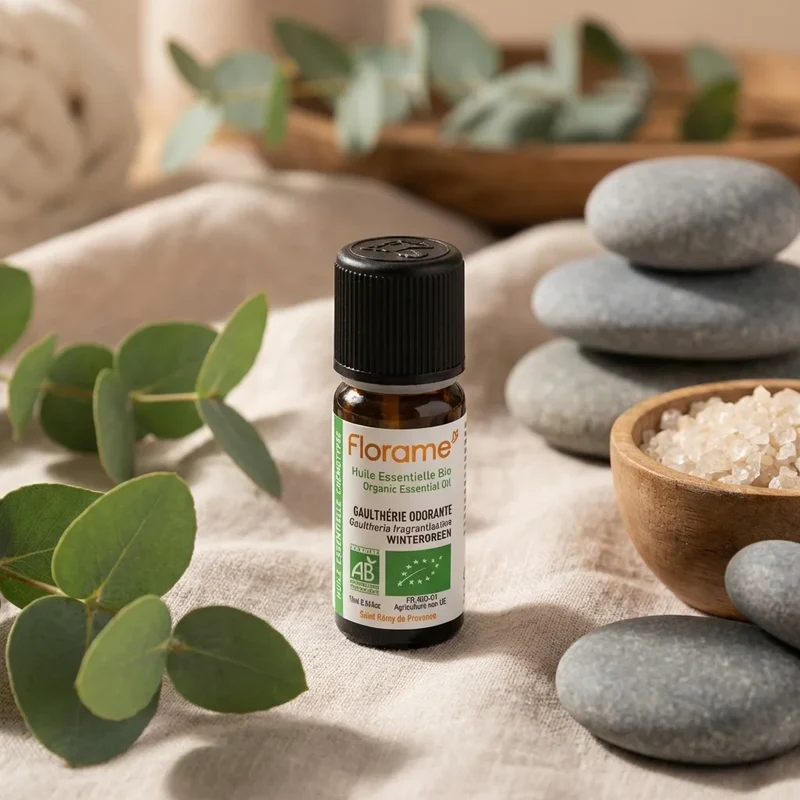 Huile Essentielle de Gaulthérie odorante Bio -10 ml - Florame