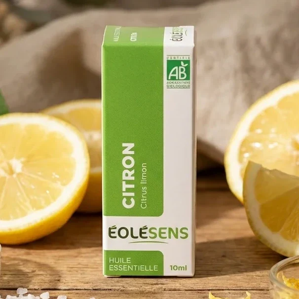 Huile Essentielle Citron Bio - 10 ml - Eolesens