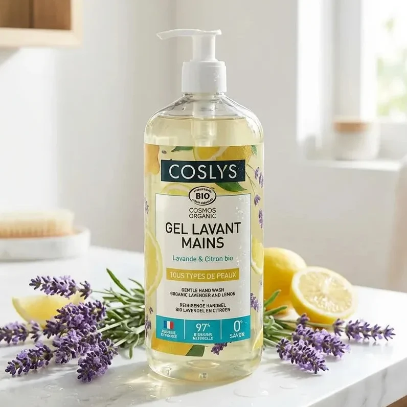 Gel lavant mains- Lavande & Citron - Bio - 1L - Coslys