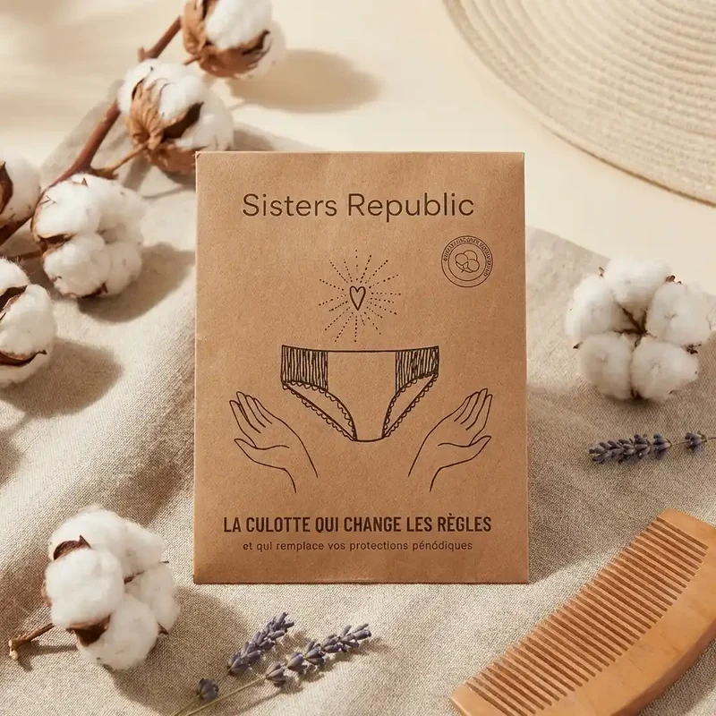 Culotte menstruelle adulte - Colette (absorption super) - Taille XL - Sisters Republic