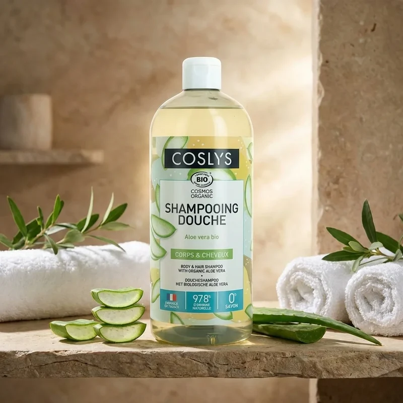 Shampoing Douche Aloe Vera - 1L - Coslys