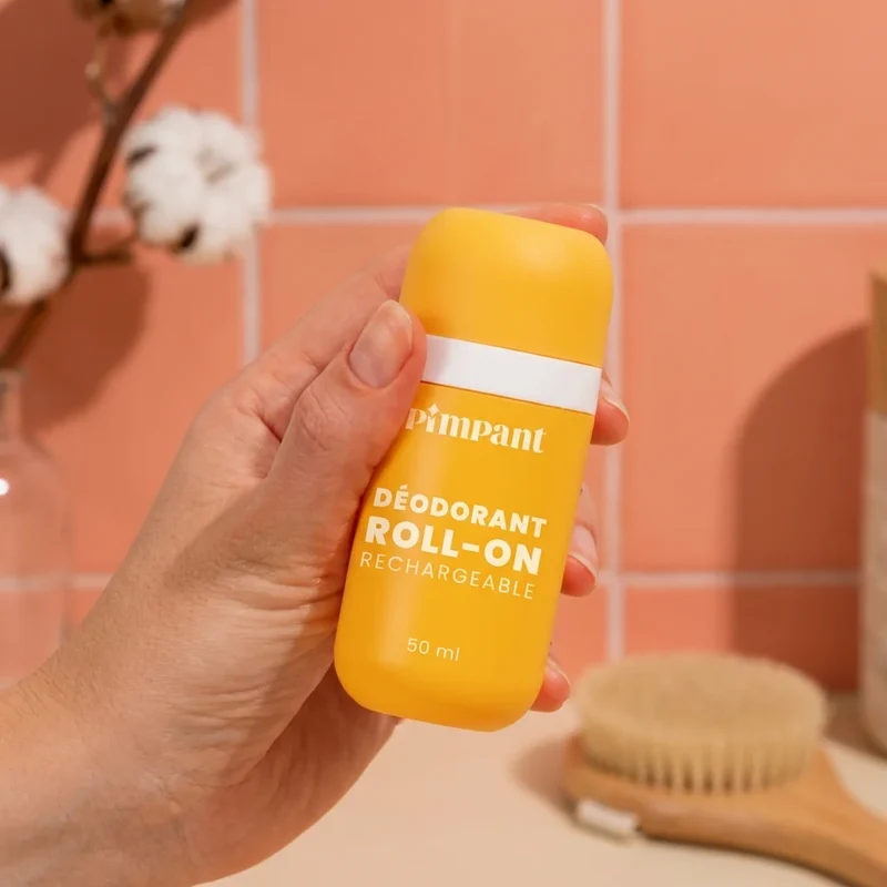 Kit Découverte Déodorant Roll-on en poudre - Fleur de coton - Pimpant