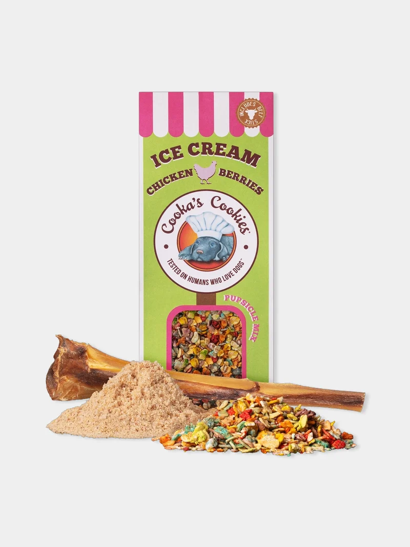 Préparation pour crème glacée - Ice-cream Mix - Cooka's Cookies