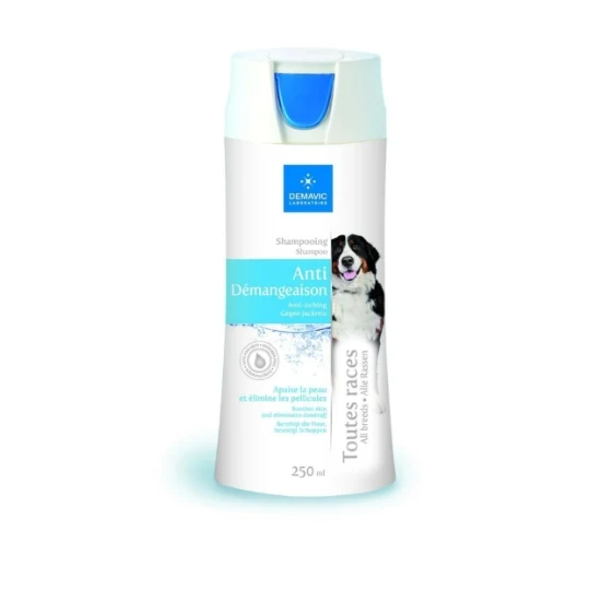 Shampoing chien antidémangeaison