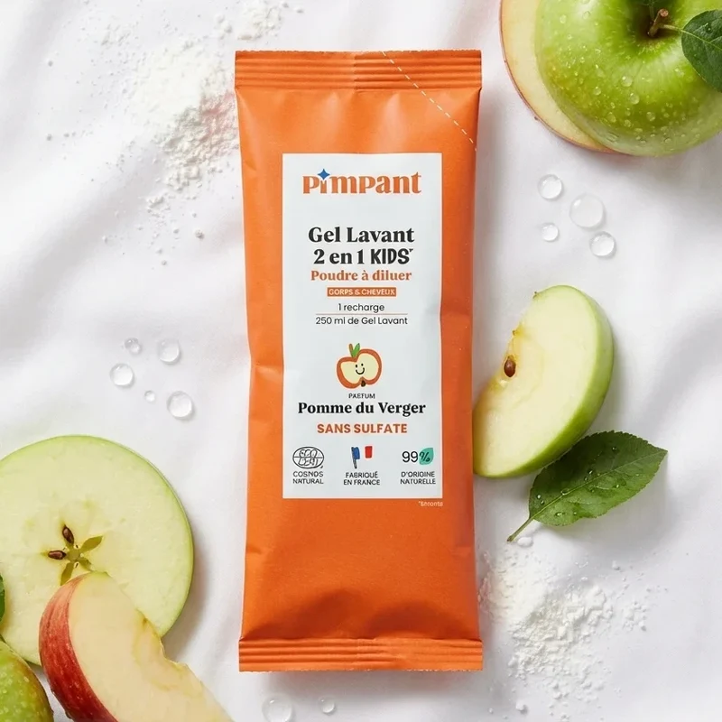 Kit Découverte Gel Lavant Kids 2 en 1 - Pomme du Verger - Pimpant