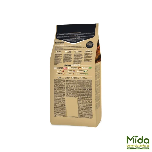 Pienso OWNAT Grain Free Prime Hair&Skin para el Cuidado del Pelo y Piel de Gatos