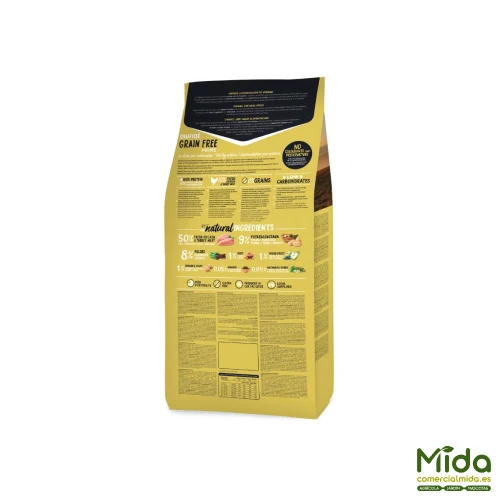 Pienso OWNAT Grain Free Prime Junior Pollo & Pavo para Cachorros